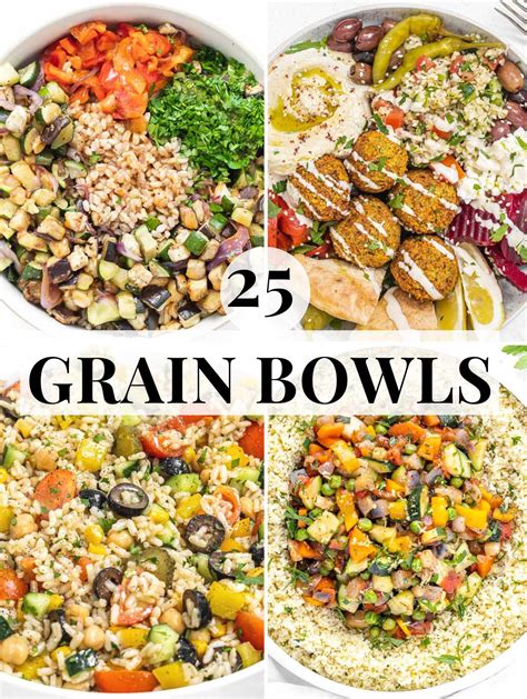 25 Easy Grain Bowl Recipes (for Meal Prep ) - Plant Based School