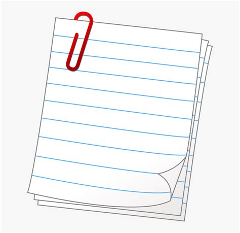 Writing Paper Clipart - Writing On Paper Clipart Pencil And Paper Png Transparent Png 1777643 ...