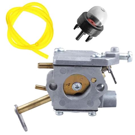 Carburetor & Fuel Line & Primer Bulb for Homelite UT 10532 Chainsaw ...