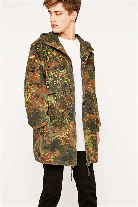 Urban Renewal Vintage Surplus German Flecktarn Parka Urban Renewal ...