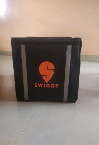 Black Nylon Swiggy Delivery Bag at Rs 500/piece in Giridih | ID: 22635595591