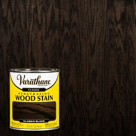 Have a question about Varathane 1 qt. Black Classic Interior Wood Stain? - Pg 1 - The Home Depot