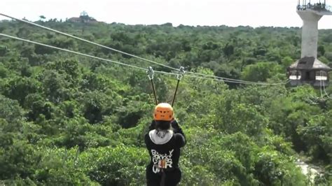 XPLOR Zip-line - Cancun Mexico - YouTube