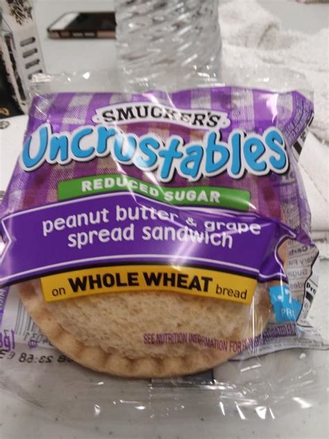 Goodinfo: Peanut Butter And Jelly Uncrustables Nutrition Facts