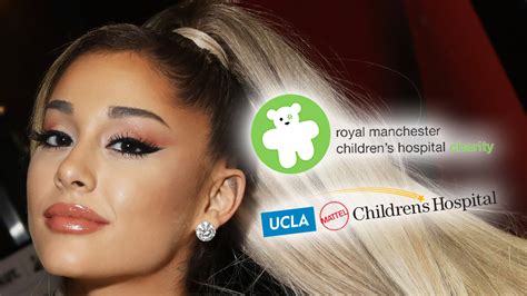 Ariana Grande Plays Santa for Kids at Children's Hospitals - Celebrity ...