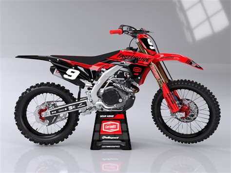 Split Series – Honda CR / CRF Graphics Kit – Custom MX – The Home Of ...