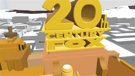 20th Century Fox 3d Model By Sketchfab 5A7