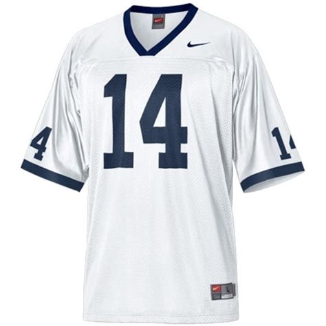 Nike Penn State Nittany Lions #14 White Replica Football Jersey ...