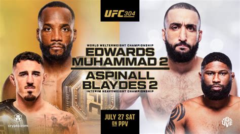 UFC 304 Results & Highlights: Belal Muhammad Decisions Leon Edwards