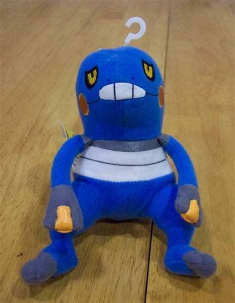 Nintendo Pokemon CROAGUNK 6" Blue Plush Stuffed Animal - Action Figures ...