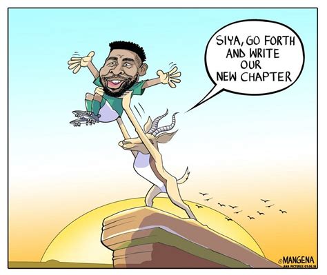 » Bethuel Mangena – Siya Kolisi Africa Cartoons