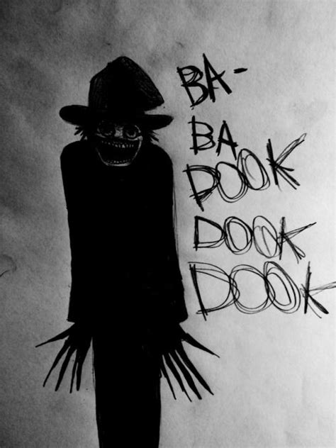 babadook | Imagenes de terror reales, Arte de paredes pintadas, Arte de miedo