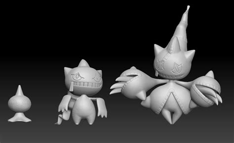 Pokemon Shuppet Banette Mega Evolution 3D model 3D printable | CGTrader