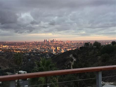 Rooftop Deck with LA / Hollywood Panoramic View | Rent this location on Giggster