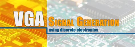 VGA Sync Signal Generation using Simple Logic ICs – nerdhut