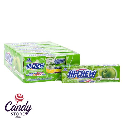 Hi-Chew Green Apple Candy 10ct - CandyStore.com