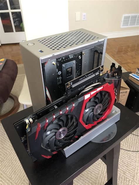 New meaning to "external gpu" : r/sffpc