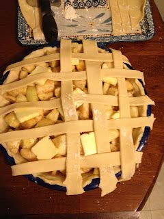 Rachael Stewart : Apple Pie with a lattice top.