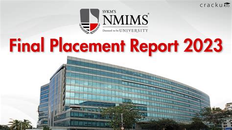 NMIMS MBA Final Placements 2023 (15% Increase in Average Package) - Cracku