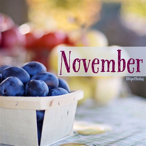 November food holidays, celebrations, recipes, and more | Food, Holiday ...