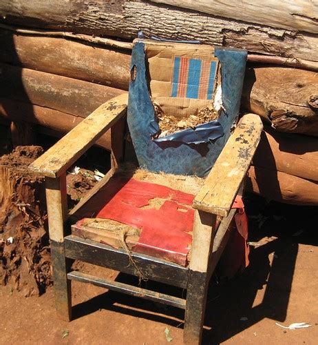 Home made African chair | This old chair at Mahanga in Weste… | Flickr