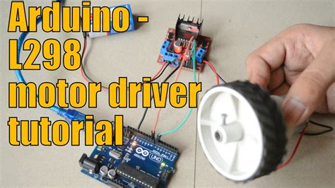 How to use motor driver L298N - Arduino tutorial – MechStuff