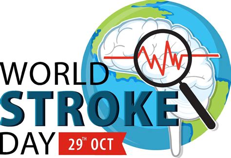 World Stroke Day Banner Design 10516395 Vector Art at Vecteezy