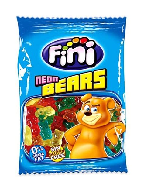 Fini Neon Bears - Gluten Free 90 g | Kısmet Şarküteri