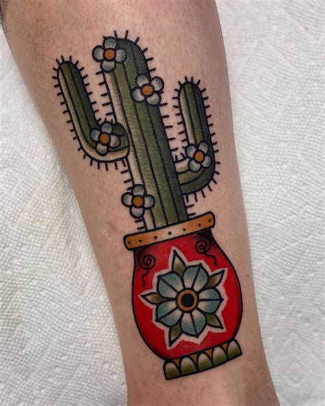 Update 64+ cactus tattoo traditional latest - in.eteachers