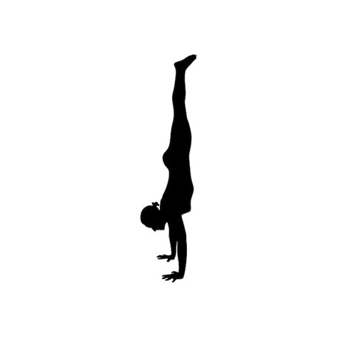 Back Walkover Silhouette