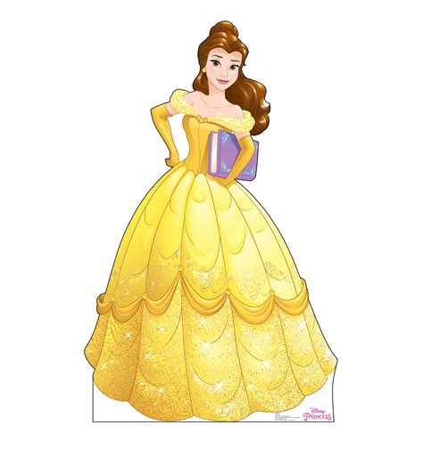 Buy Cardboard People Belle Life Size Cardboard Cutout Standup - Disney Princess Friendship ...