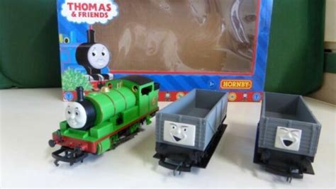 Hornby R9288 Percy DCC Fitted and Troublesome Trucks Set for sale online | eBay