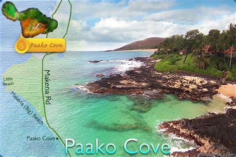 Paako Cove aka Secret Cove (Maui, Makena) offers the most fabulous ...