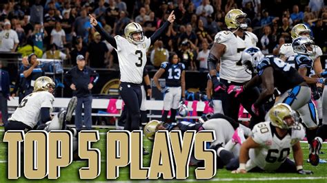 Saints Top 5 Special Teams Plays 2016-2017ᴴᴰ - YouTube