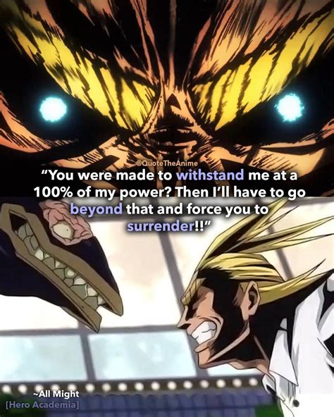 All Might Quotes - ShortQuotes.cc