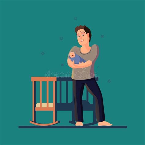 Baby Crying Crib Stock Illustrations – 204 Baby Crying Crib Stock ...