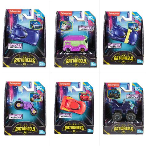 Fisher-Price DC Batwheels 1:55 Scale Diecast Toy Cars - Assorted* | BIG W