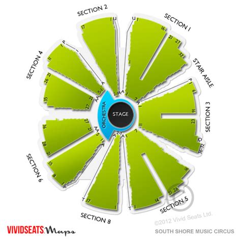 South Shore Music Circus Seating Chart | Vivid Seats