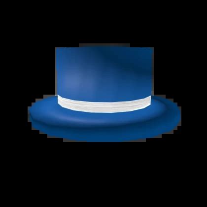 Roblox Item Sale 6675969 | Blue Top Hat with White Band - Rolimon's