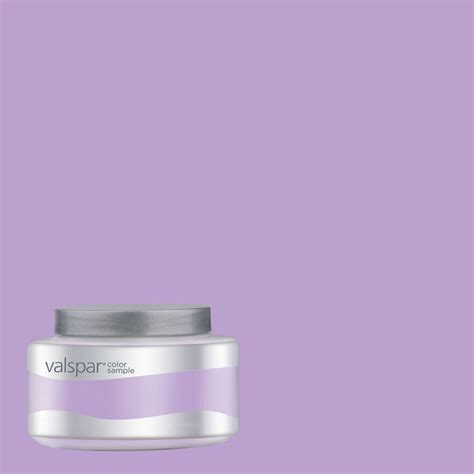 Shop Valspar Pantone Sheer Lilac Interior Satin Paint Sample (Actual ...