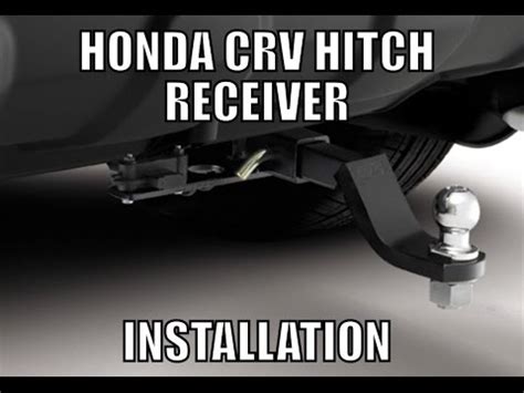 Honda Crv Trailer Hitch Installation