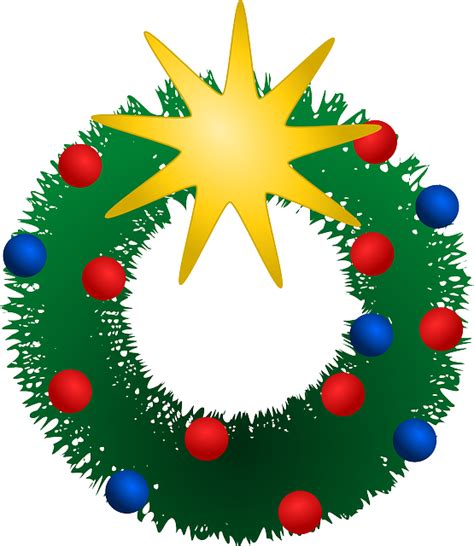 Wreath Celebration Christmas · Free vector graphic on Pixabay