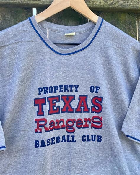 70s vintage rangers baseball - Gem