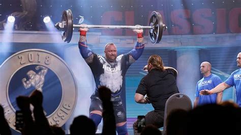 ‘The Moutain’ Hafthor Bjornsson Announces Return to Strongman 2024 With a Bone-Crushing Workout ...