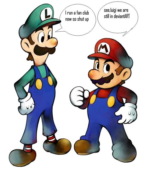 Luigimariotalking by Mario-Luigi-fan on DeviantArt