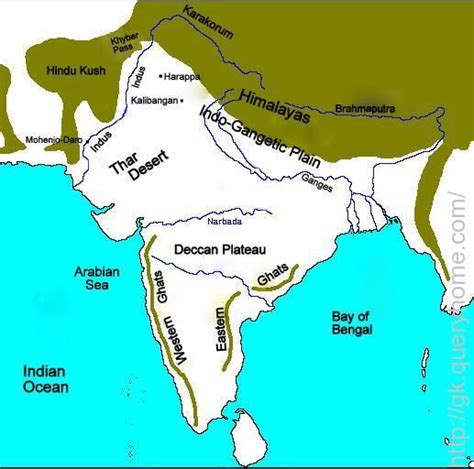 Which mountain range connects Indian Subcontinent to Rest of Asia? | Ancient indian history ...