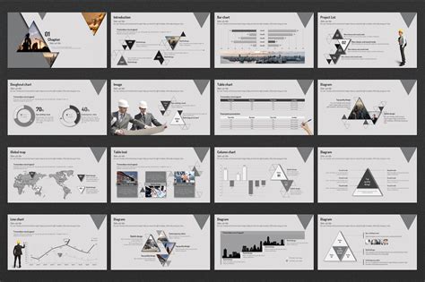 Architecture Powerpoint Template (7066) | Presentation Templates | Design Bundles