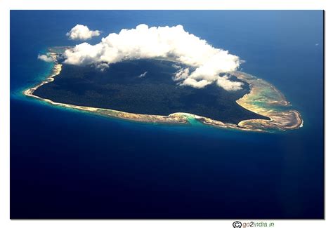 go2india.in : Andaman North Sentinel island aerial view