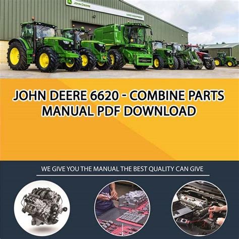 John Deere 6620 - Combine Parts Manual Pdf Download - Service manual Repair manual PDF Download