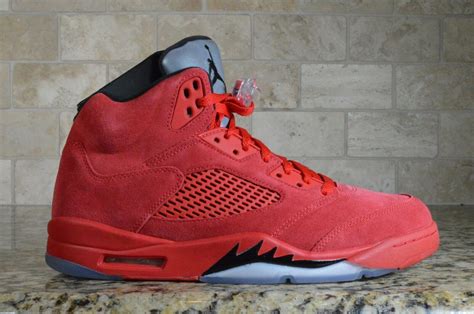 Jordan 5 Retro Red Suede For Sale - Kicks Collector